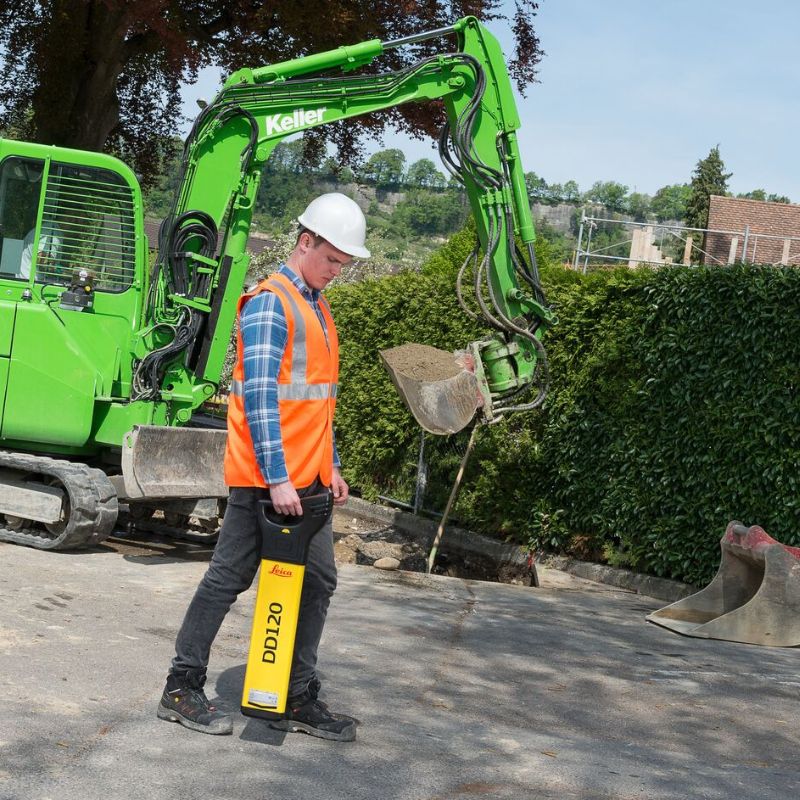 Prezentacja wykrywacza instalacji podziemnych DD120